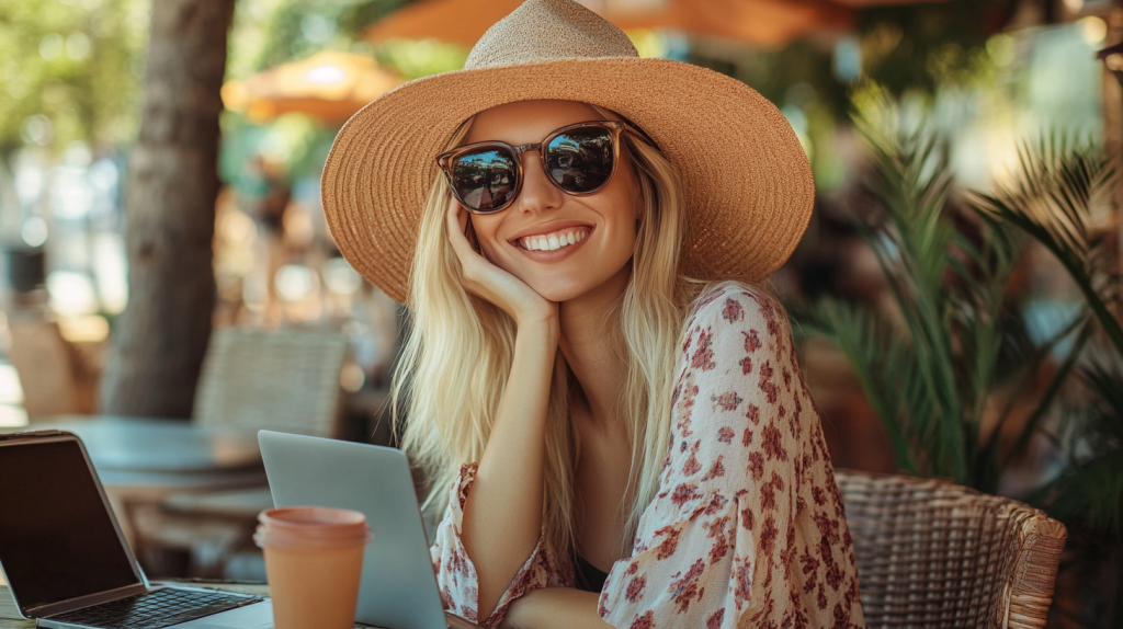 リラックスムード全開のワークタイム